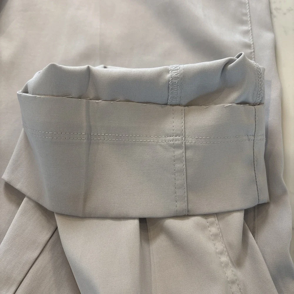 Tail Performance Golf Pants Women Sz 4 Career Stretch Preppy Light Gray Pockets - Picture 7 of 8